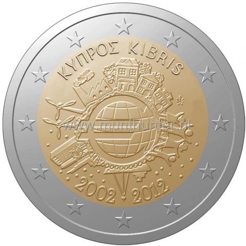 2 Euro Conmemorativos Chipre 2012