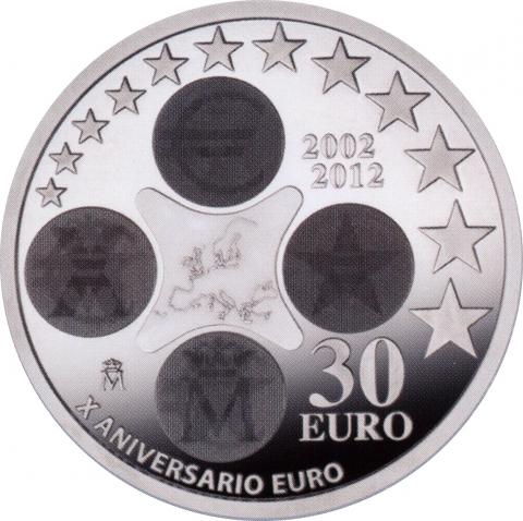 30 Euro España 2012