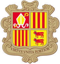 Escudo de Armas de Andorra