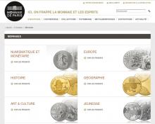 Nueva página web de la ceca Francesa