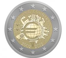 Diseño Ganador 2 Euro Conmemorativos 2012, 10 años de la circulación del euro